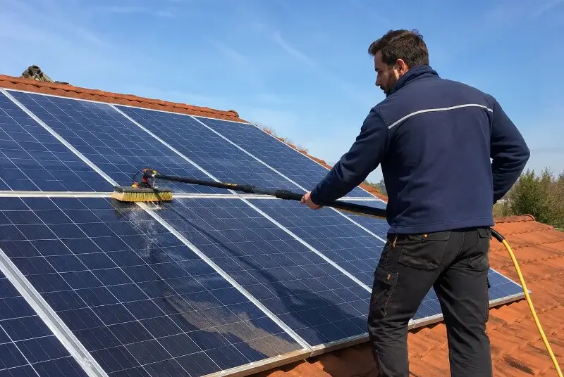 Nettoyage et entretien de panneaux solaires à Augan